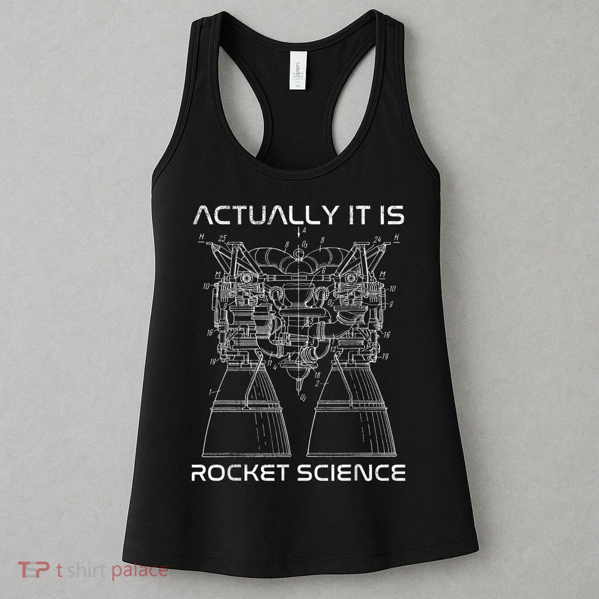 Actually It Is Rocket Science Math Engineering Teacher Women's Tank Top