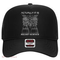 Actually It Is Rocket Science Math Engineering Teacher Hat thumb 0