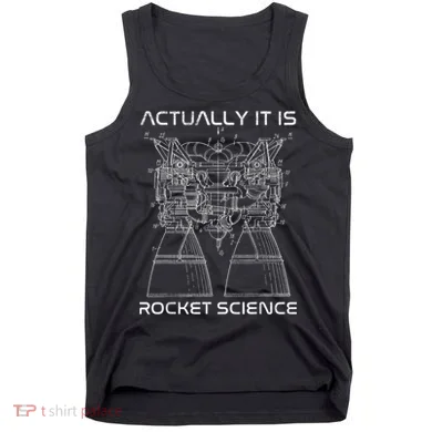Actually It Is Rocket Science Math Engineering Teacher Tank Top