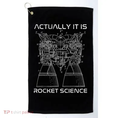 Actually It Is Rocket Science Math Engineering Teacher Golf Towel