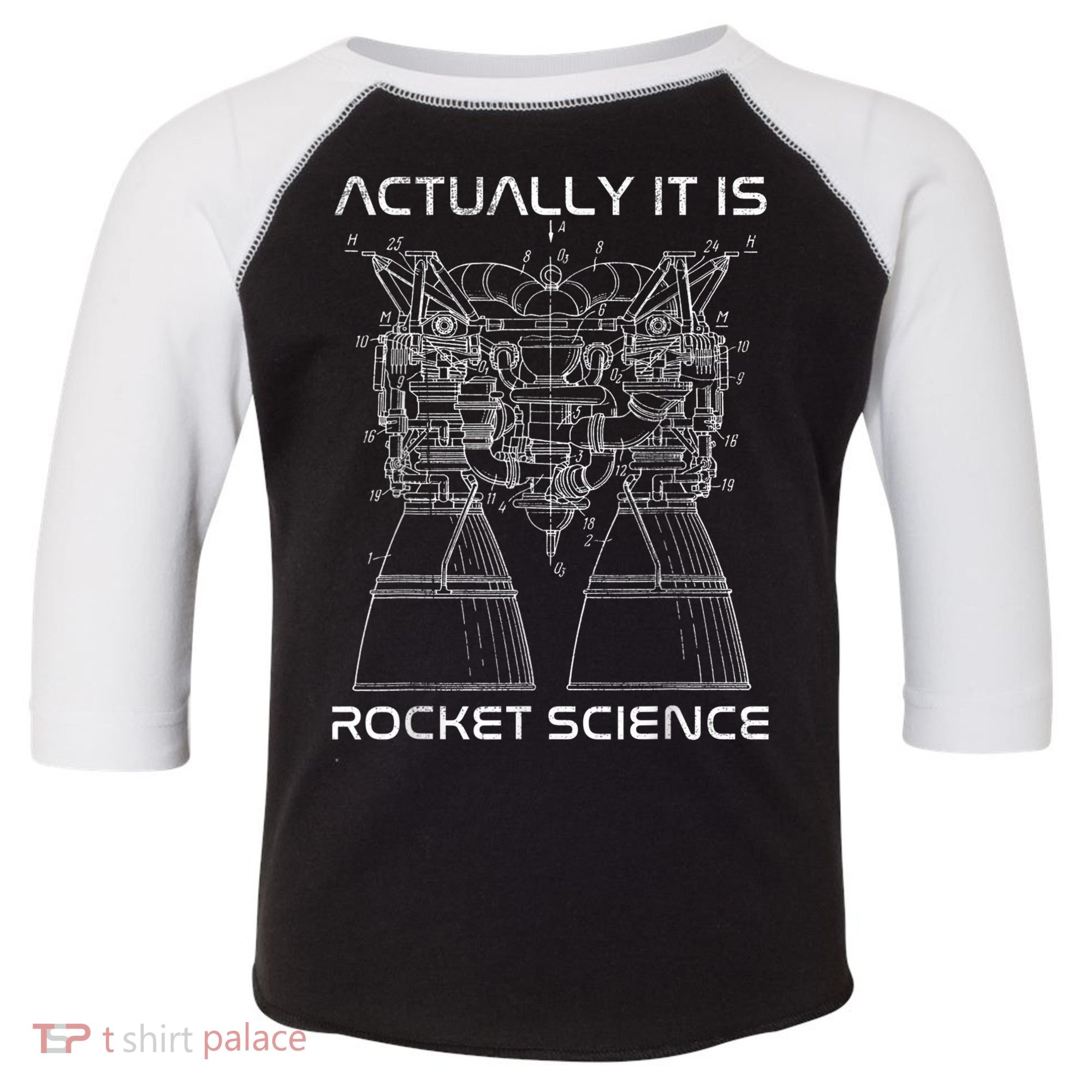 Actually It Is Rocket Science Math Engineering Teacher Toddler Fine Jersey T-Shirt