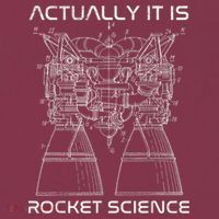 Actually It Is Rocket Science Math Engineering Teacher 16oz Travel Tumbler thumb 2