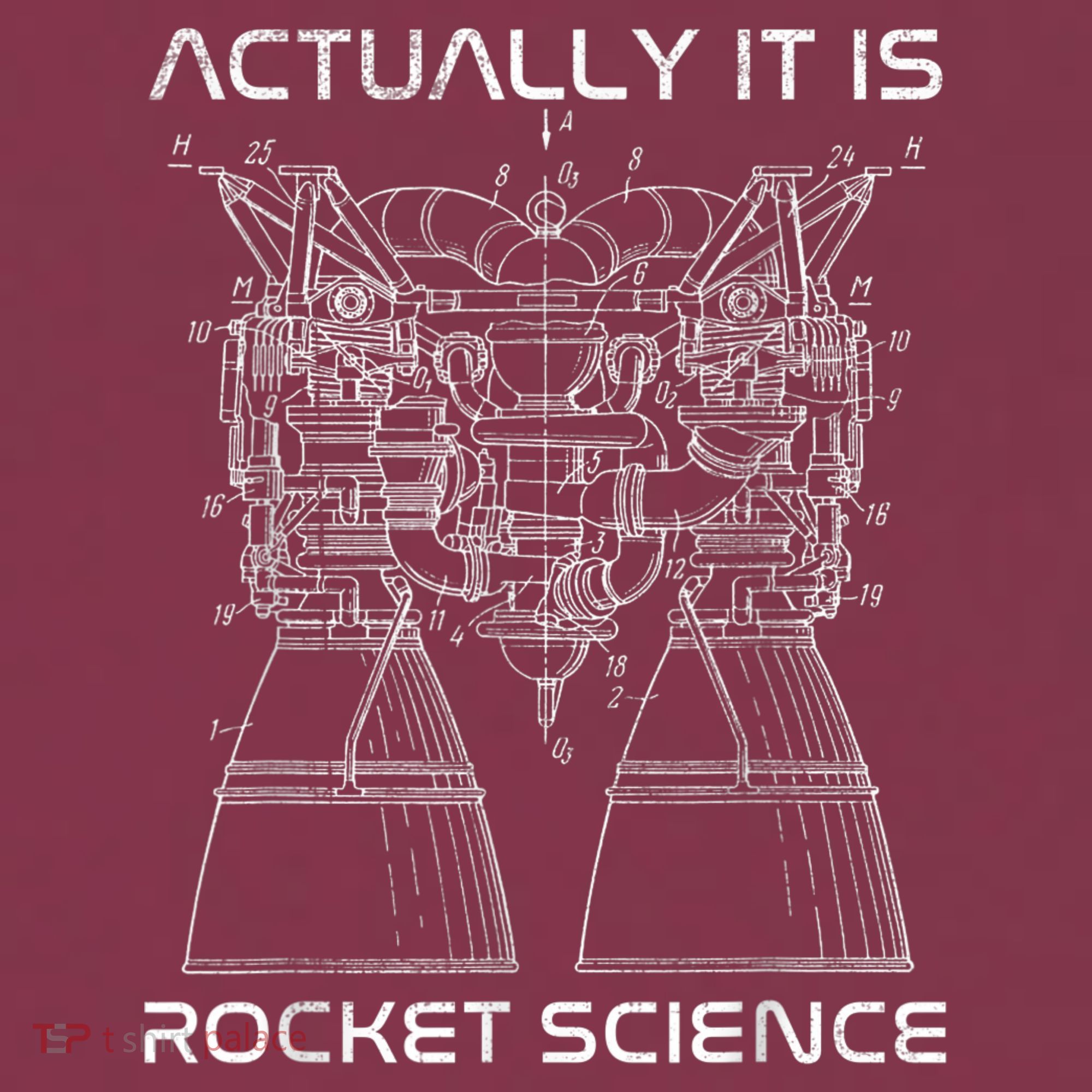 Actually It Is Rocket Science Math Engineering Teacher 16oz Travel Tumbler