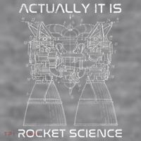 Actually It Is Rocket Science Math Engineering Teacher Women's Racerback Cropped Tank thumb 2