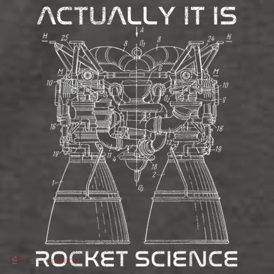 Actually It Is Rocket Science Math Engineering Teacher Vector Backpack