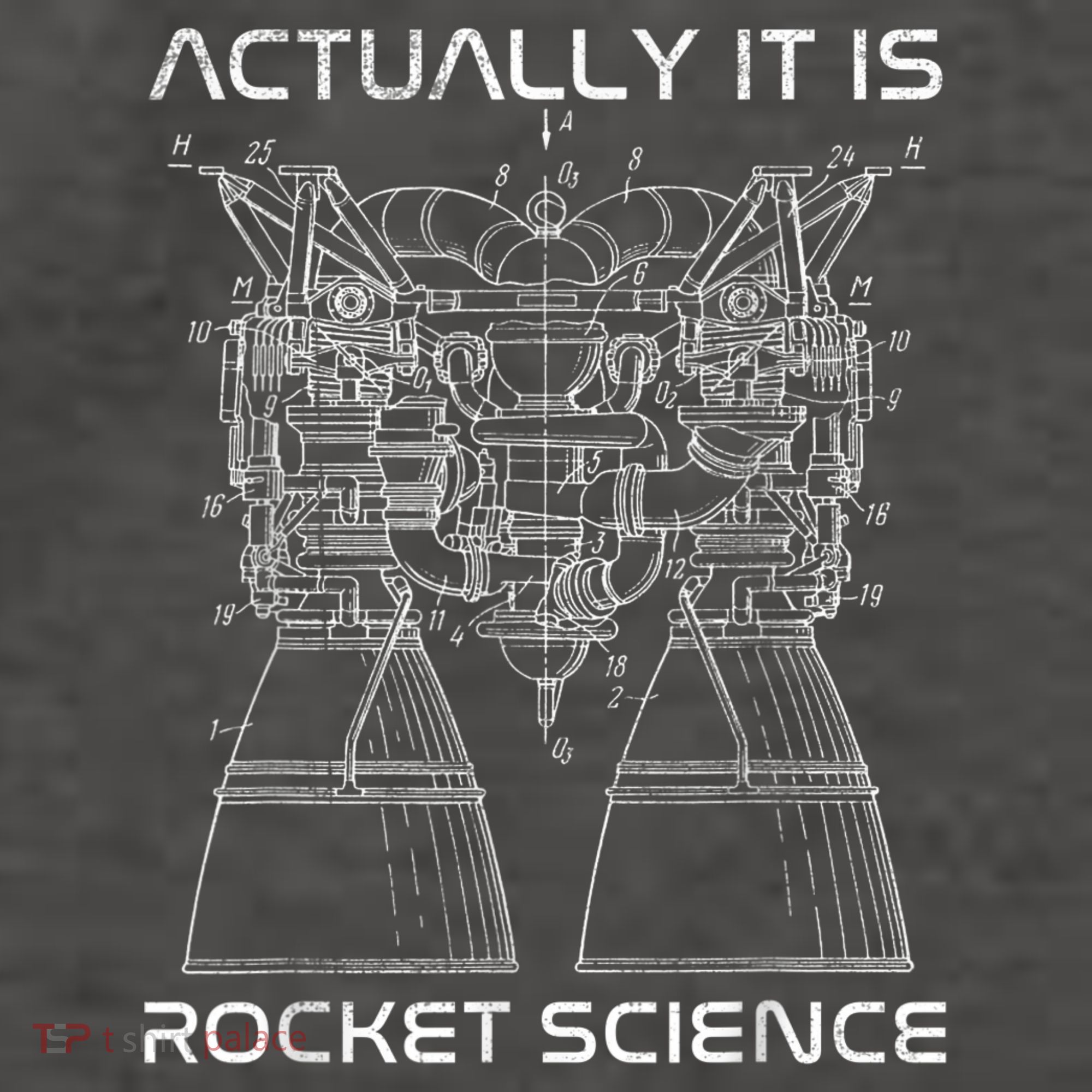 Actually It Is Rocket Science Math Engineering Teacher Vector Backpack