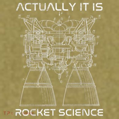 Actually It Is Rocket Science Math Engineering Teacher Garment-Dyed Women's Muscle Tee