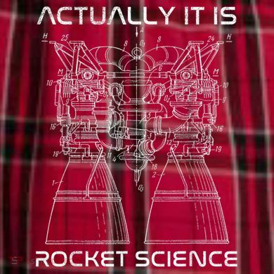 Actually It Is Rocket Science Math Engineering Teacher Men's Flannel Plaid Pajama Pants