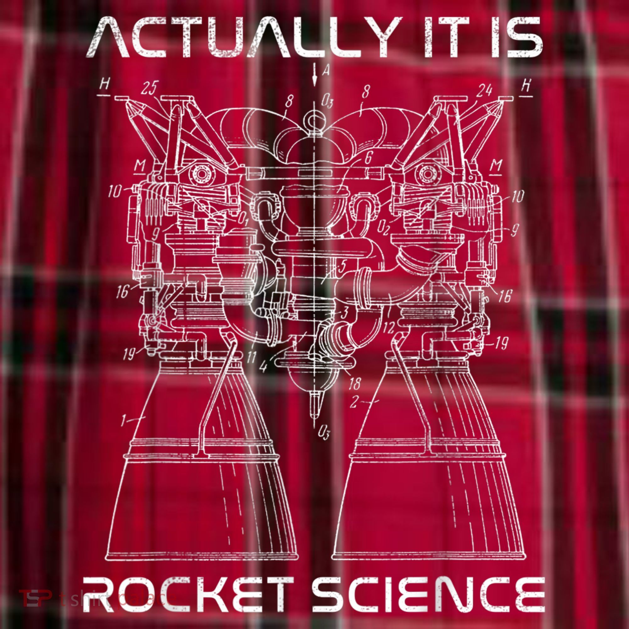 Actually It Is Rocket Science Math Engineering Teacher Women's Flannel Plaid Pajama Pants