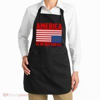 America Is In Distress Upside Down Flag Apron thumb 2