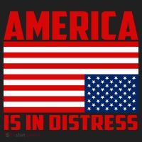 America Is In Distress Upside Down Flag Hat thumb 2