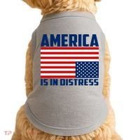 America Is In Distress Upside Down Flag Doggie Tank thumb 0