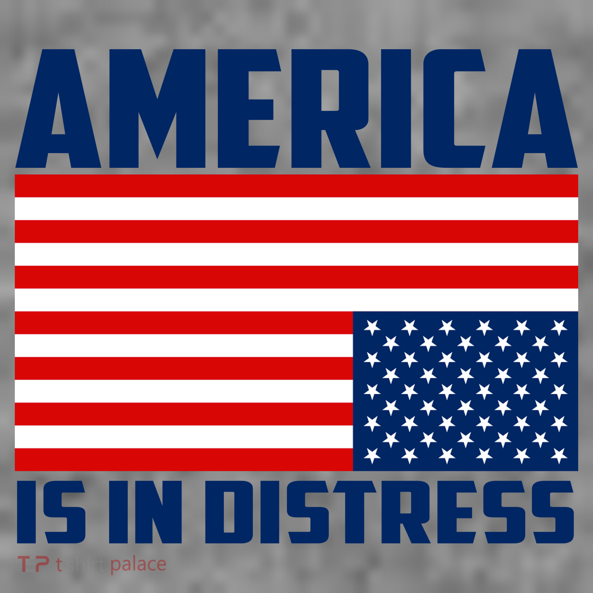 America Is In Distress Upside Down Flag Toddler T-Shirt