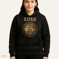 Ancient Illyria Illyrian Tribes Ancient Warrior Symbol Hoodie thumb 5