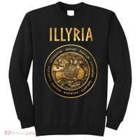 Ancient Illyria Illyrian Tribes Ancient Warrior Symbol Sweatshirt thumb 0