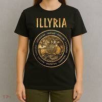 Ancient Illyria Illyrian Tribes Ancient Warrior Symbol T-Shirt thumb 4
