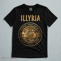 Ancient Illyria Illyrian Tribes Ancient Warrior Symbol T-Shirt thumb 5