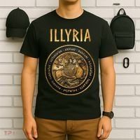 Ancient Illyria Illyrian Tribes Ancient Warrior Symbol T-Shirt thumb 6