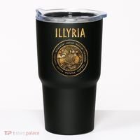 Ancient Illyria Illyrian Tribes Ancient Warrior Symbol Tumbler thumb 0
