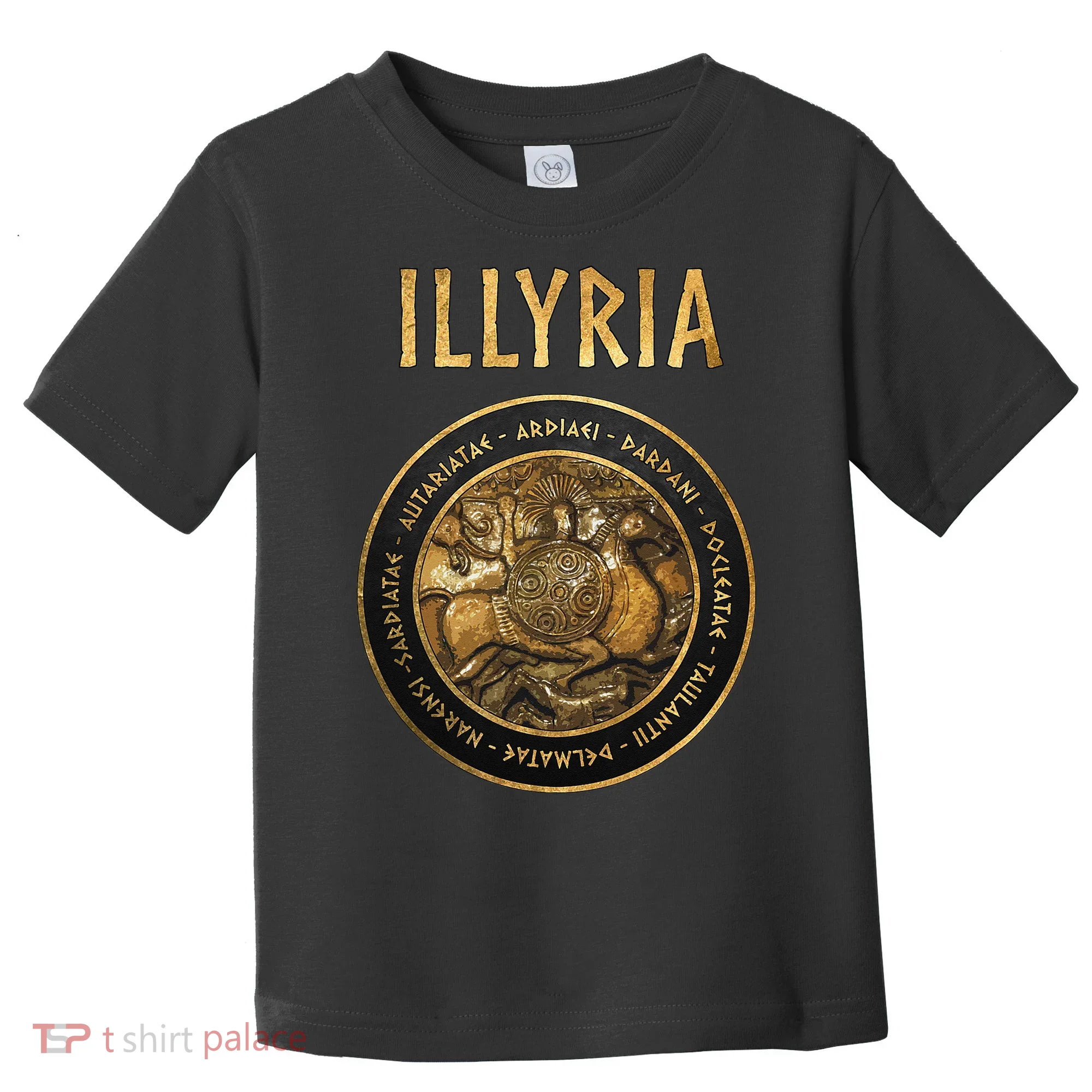 Ancient Illyria Illyrian Tribes Ancient Warrior Symbol Toddler T-Shirt
