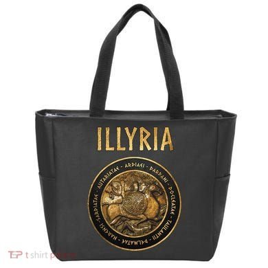 Ancient Illyria Illyrian Tribes Ancient Warrior Symbol Tote Bag