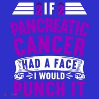 Awareness I If Pancreatic Cancer Had A Face I Would Punch It Gift Baby Bodysuit thumb 2