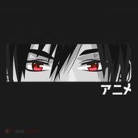 Anime In Japanese Characters Kawaii Eyes Face Women's Hoodie thumb 2