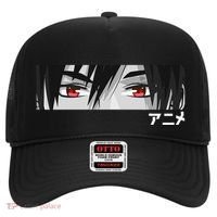 Anime In Japanese Characters Kawaii Eyes Face Hat thumb 0