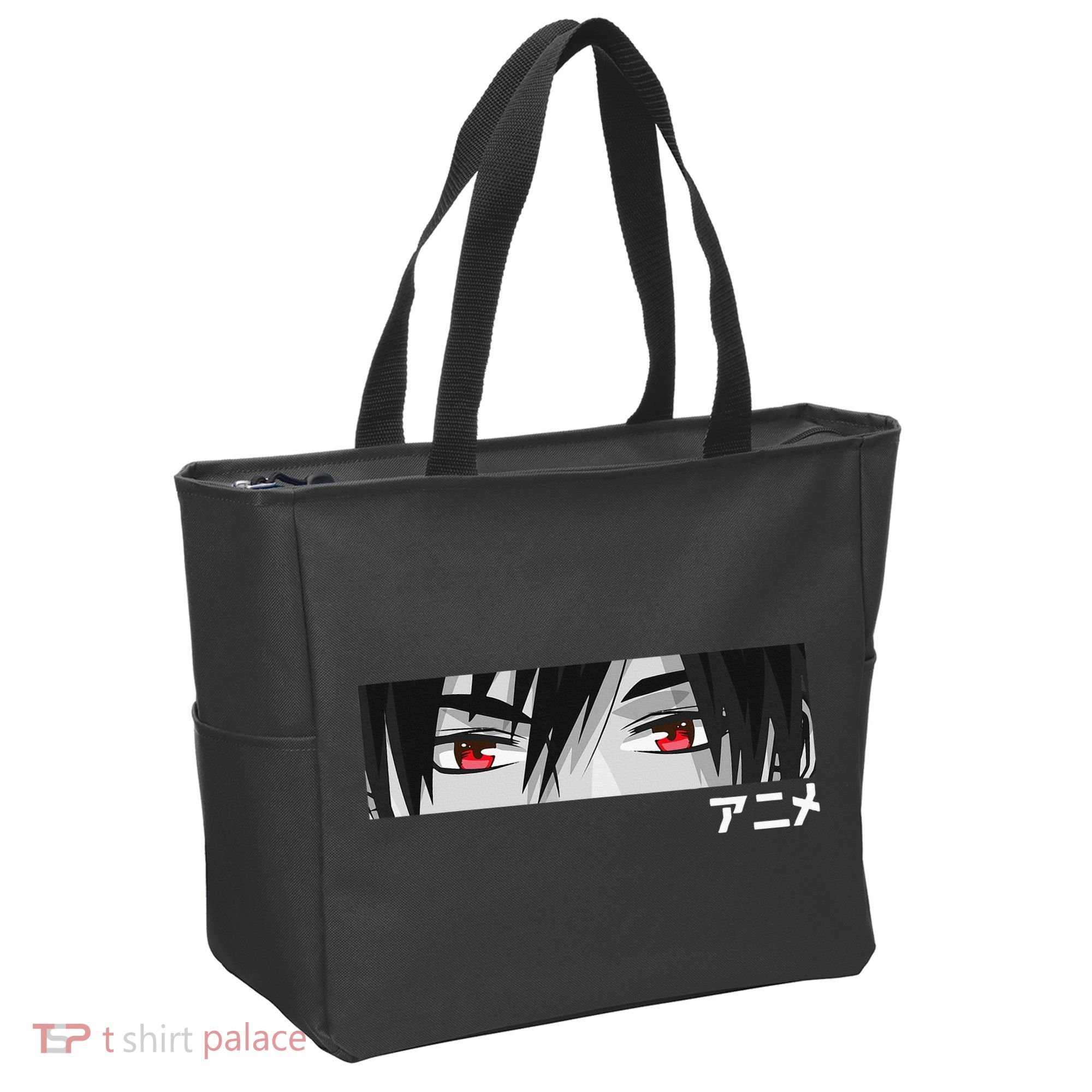 Anime In Japanese Characters Kawaii Eyes Face Tote Bag