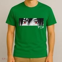 Anime In Japanese Characters Kawaii Eyes Face T-Shirt thumb 3
