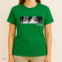 Anime In Japanese Characters Kawaii Eyes Face T-Shirt thumb 4
