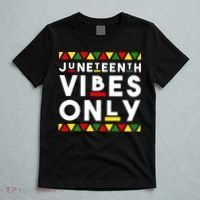 Awesome Independence Juneteenth Vibes Only Juneteenth 1865 T-Shirt thumb 5