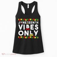 Awesome Independence Juneteenth Vibes Only Juneteenth 1865 Women's Tank Top thumb 0