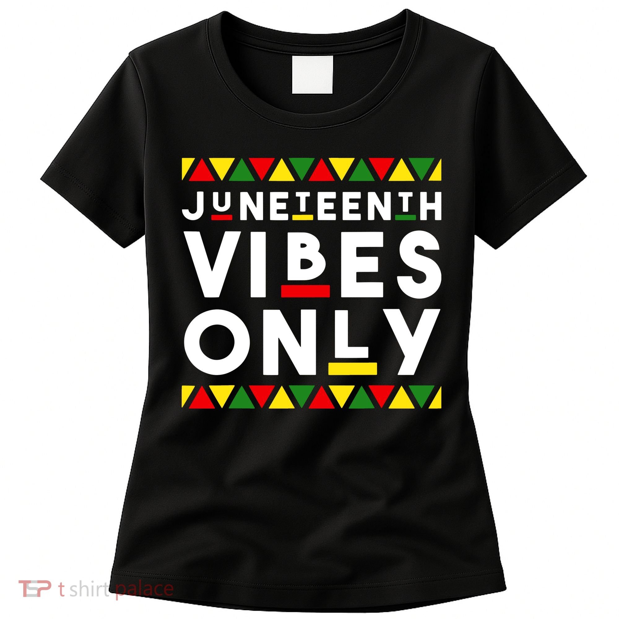 Awesome Independence Juneteenth Vibes Only Juneteenth 1865 Women's T-Shirt