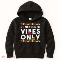 Awesome Independence Juneteenth Vibes Only Juneteenth 1865 Kids Hoodie thumb 0