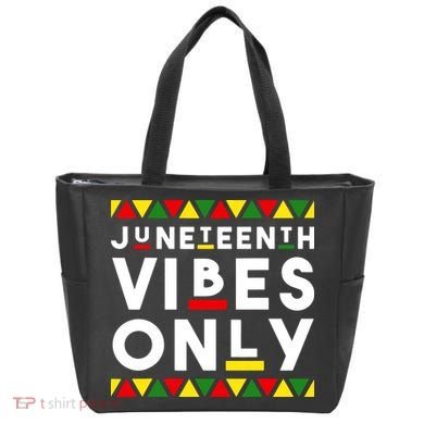 Awesome Independence Juneteenth Vibes Only Juneteenth 1865 Tote Bag