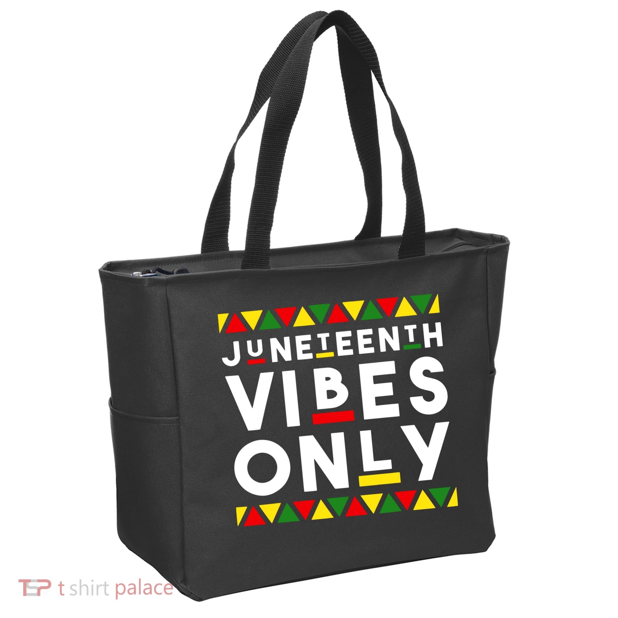 Awesome Independence Juneteenth Vibes Only Juneteenth 1865 Tote Bag