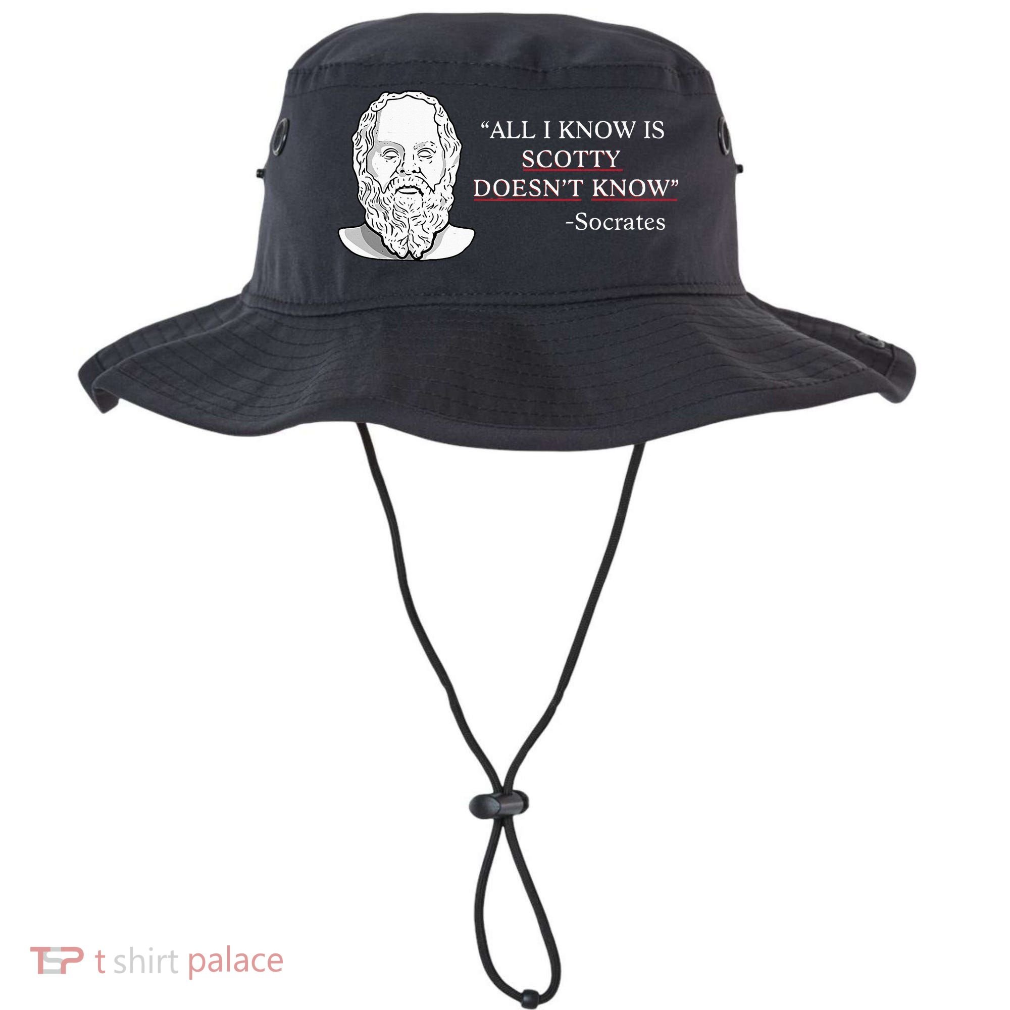 All I Know Is Scotty Doesn’T Know Socrates Bucket Hat