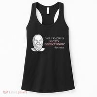 All I Know Is Scotty Doesn’T Know Socrates Women's Tank Top thumb 0