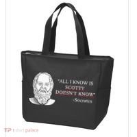 All I Know Is Scotty Doesn’T Know Socrates Tote Bag thumb 3
