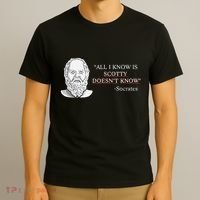 All I Know Is Scotty Doesn’T Know Socrates T-Shirt thumb 3