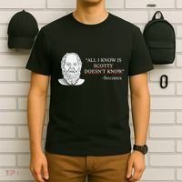 All I Know Is Scotty Doesn’T Know Socrates T-Shirt thumb 6