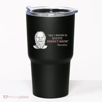 All I Know Is Scotty Doesn’T Know Socrates Tumbler thumb 0