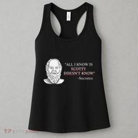 All I Know Is Scotty Doesn’T Know Socrates Women's Tank Top thumb 3