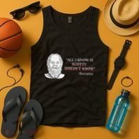 All I Know Is Scotty Doesn’T Know Socrates Tank Top thumb 4