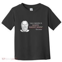 All I Know Is Scotty Doesn’T Know Socrates Toddler T-Shirt thumb 0