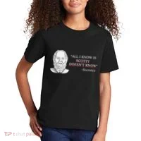 All I Know Is Scotty Doesn’T Know Socrates Kids T-Shirt thumb 2