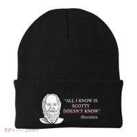 All I Know Is Scotty Doesn’T Know Socrates Beanie thumb 0