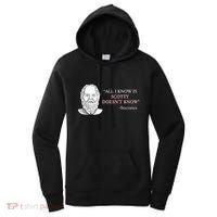 All I Know Is Scotty Doesn’T Know Socrates Women's Hoodie thumb 0