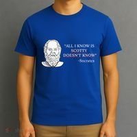 All I Know Is Scotty Doesn’T Know Socrates T-Shirt thumb 3